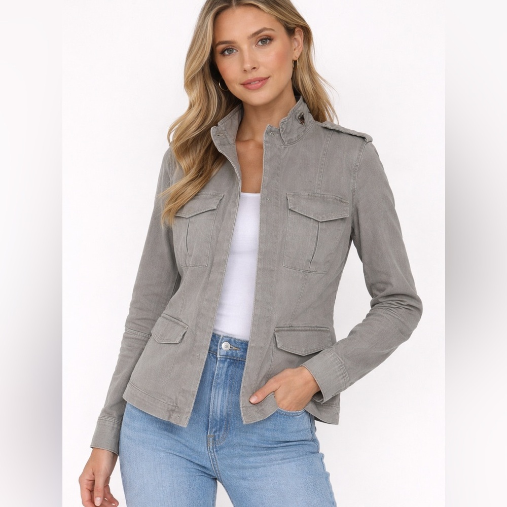 Joe's Jeans Gray Utility Jacket